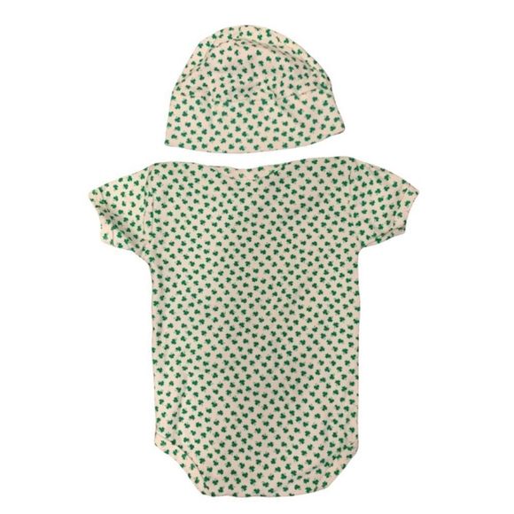 Onesie Hat Baby Toddler St. Patrick’s Day Shamrocks St. Paddy’s Day 18-24 Months - Picture 6 of 6